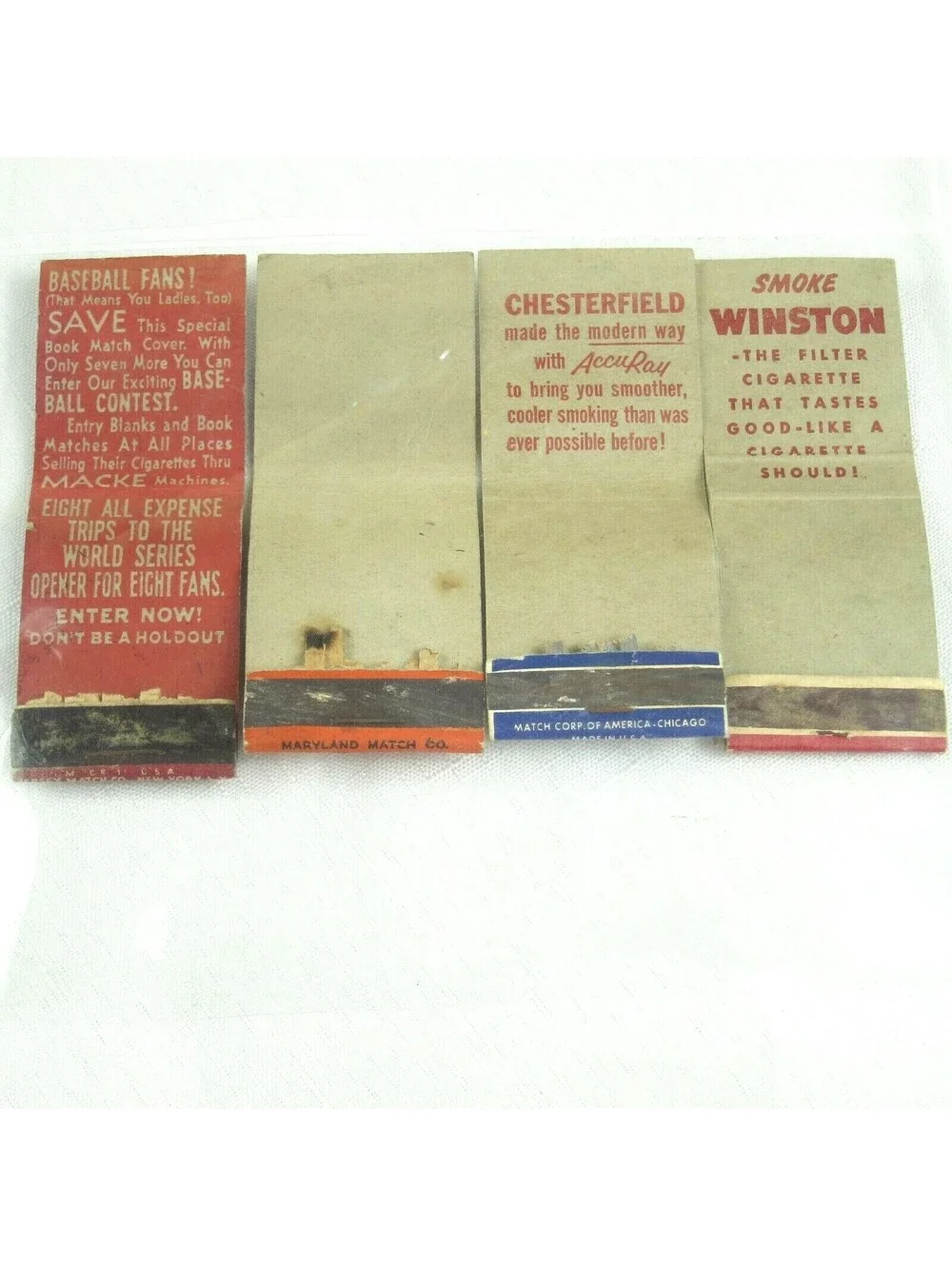 N/A vintage matchbook